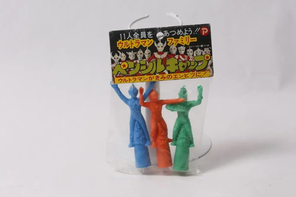 Japan Tsuburaya Ultraman Pencil Topper Set Sci-Fi ~ 260730-WH 464